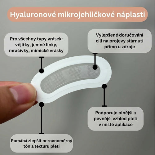 Tolvos™ - Hyaluronové mikrojehličkové náplasti